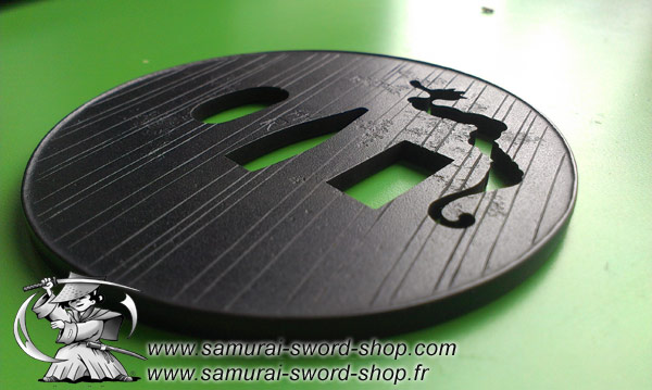 Small tsuba but very nice...